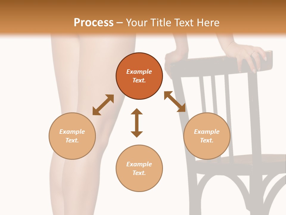 Beautiful Young Girls Body PowerPoint Template