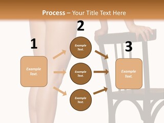 Beautiful Young Girls Body PowerPoint Template