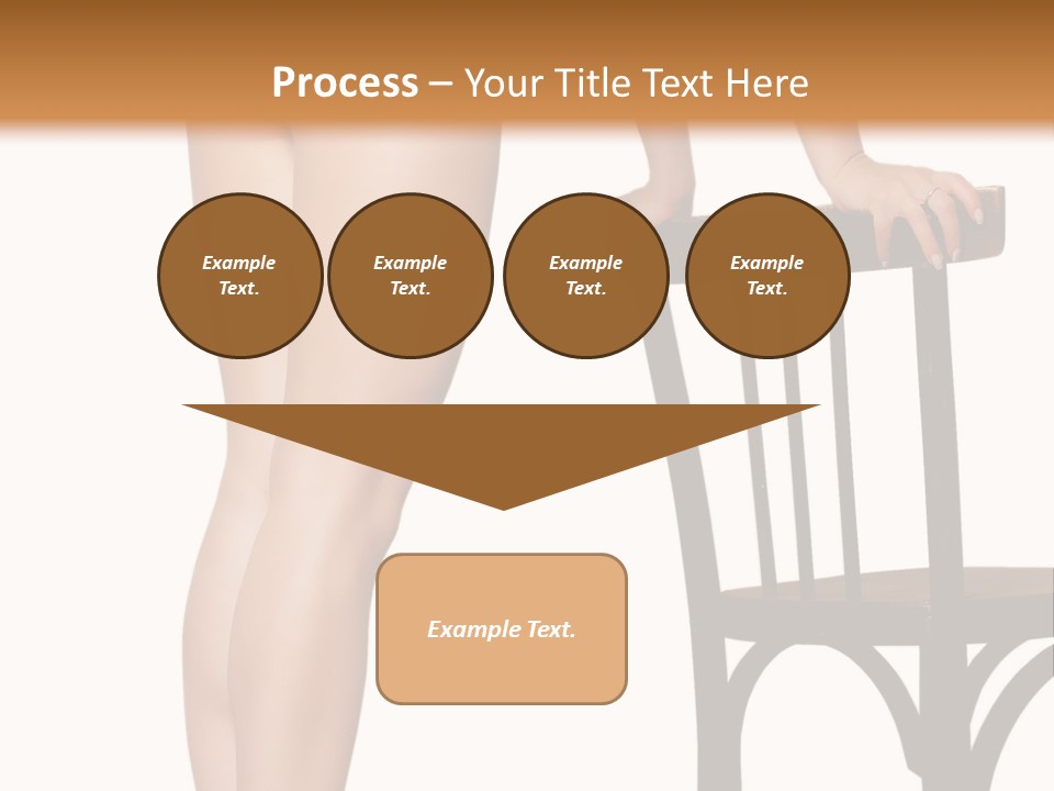 Beautiful Young Girls Body PowerPoint Template