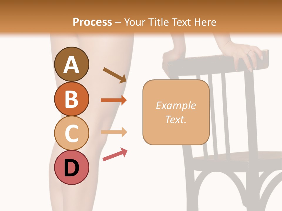 Beautiful Young Girls Body PowerPoint Template