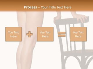 Beautiful Young Girls Body PowerPoint Template