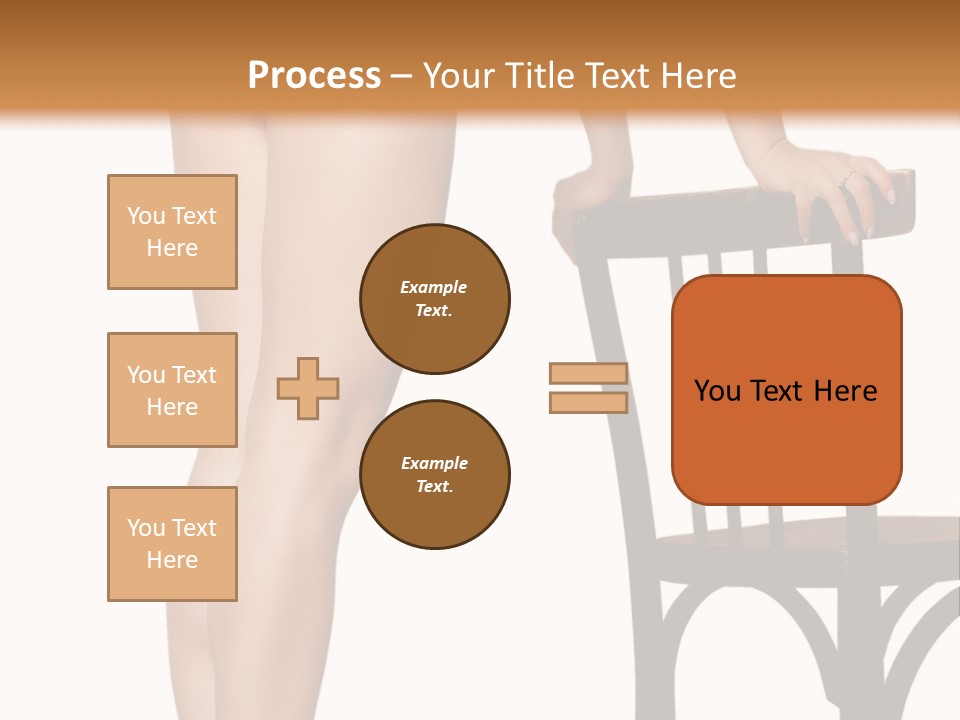 Beautiful Young Girls Body PowerPoint Template