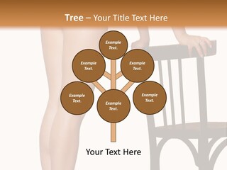 Beautiful Young Girls Body PowerPoint Template