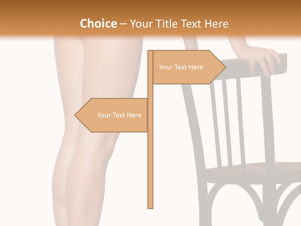 Beautiful Young Girls Body PowerPoint Template