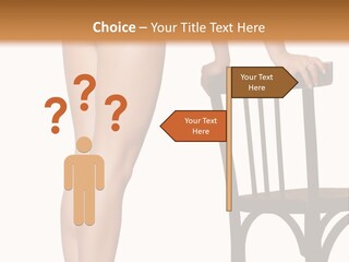 Beautiful Young Girls Body PowerPoint Template