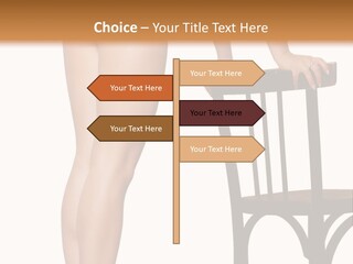 Beautiful Young Girls Body PowerPoint Template