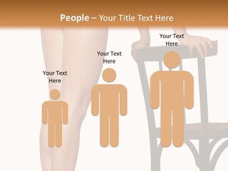 Beautiful Young Girls Body PowerPoint Template