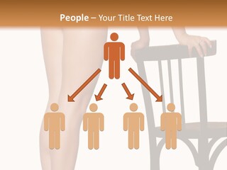 Beautiful Young Girls Body PowerPoint Template