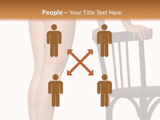 Beautiful Young Girls Body PowerPoint Template