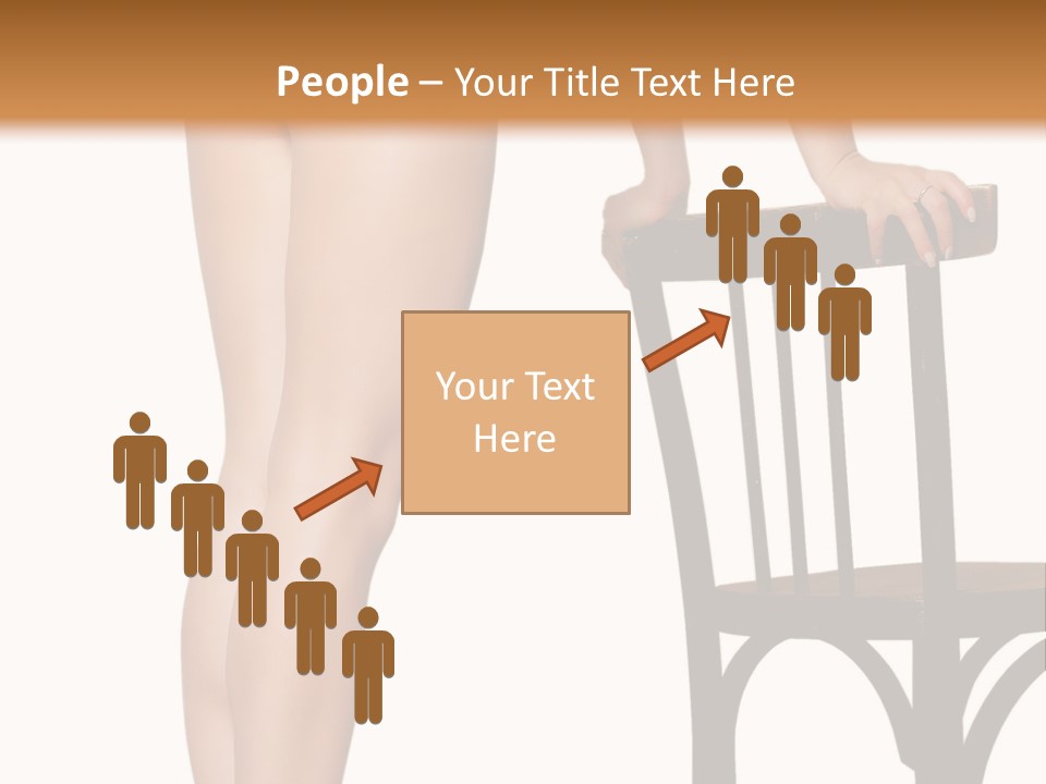 Beautiful Young Girls Body PowerPoint Template