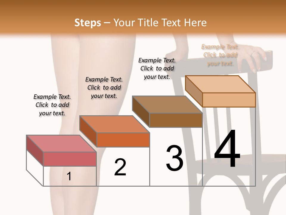 Beautiful Young Girls Body PowerPoint Template
