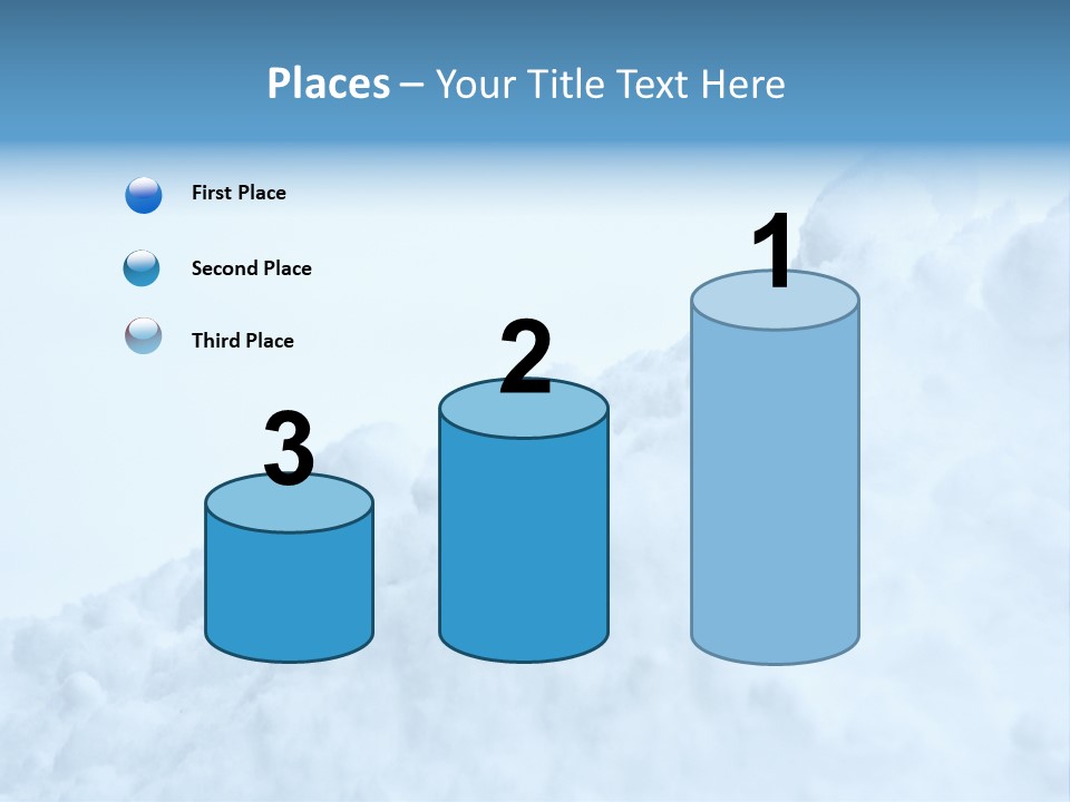 Pile Of Snow PowerPoint Template