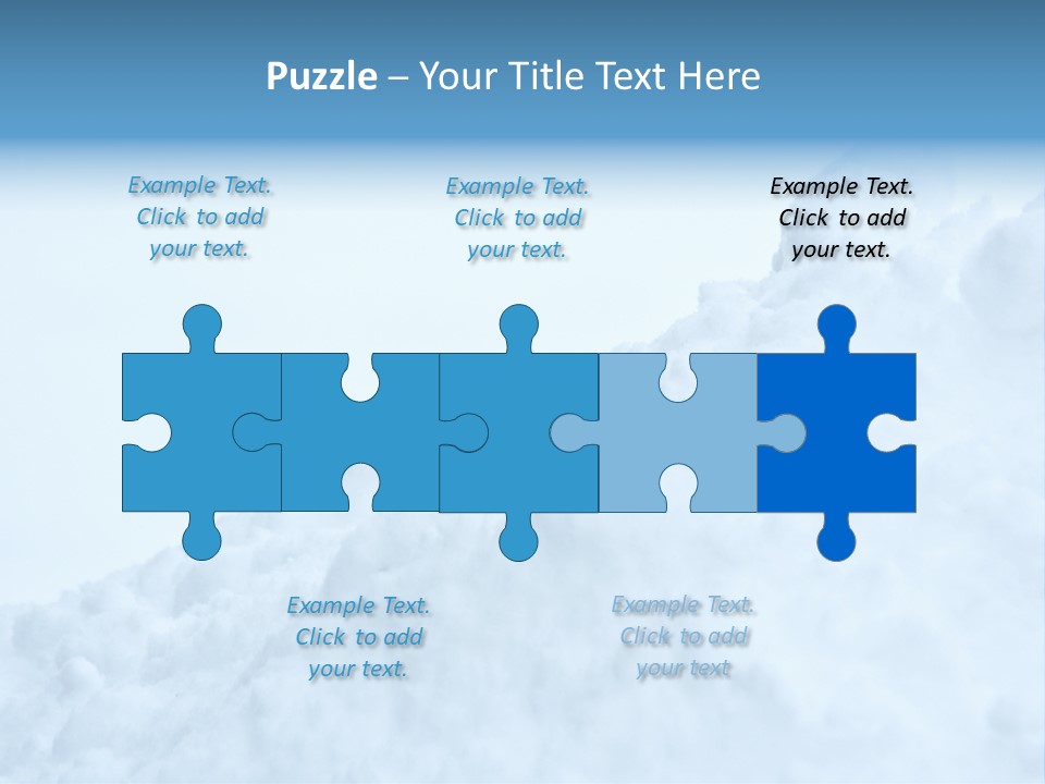 Pile Of Snow PowerPoint Template