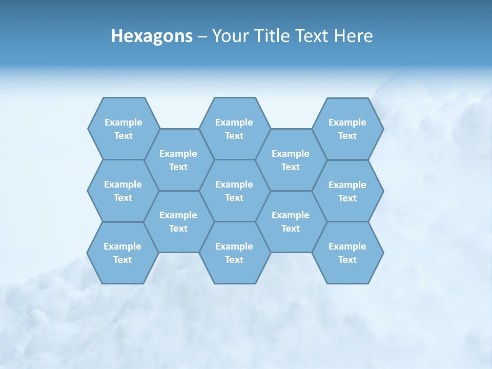 Pile Of Snow PowerPoint Template