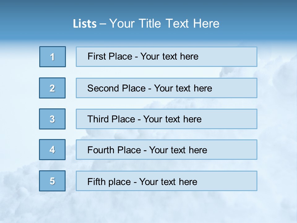 Pile Of Snow PowerPoint Template