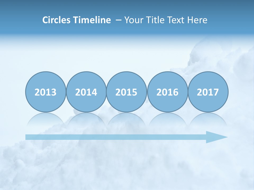 Pile Of Snow PowerPoint Template