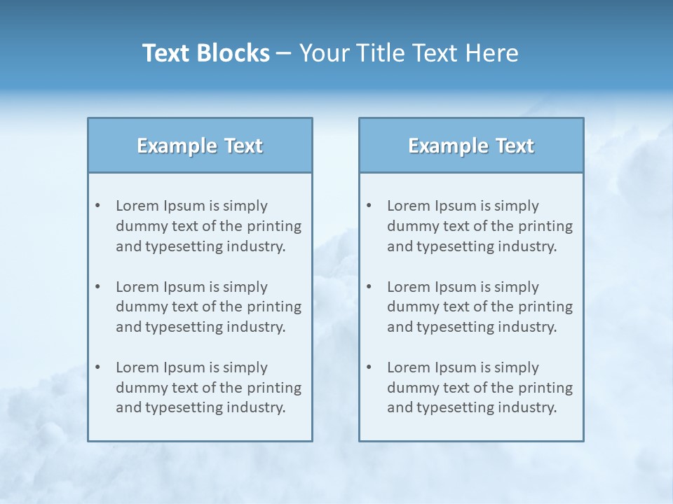 Pile Of Snow PowerPoint Template