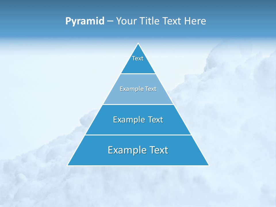 Pile Of Snow PowerPoint Template