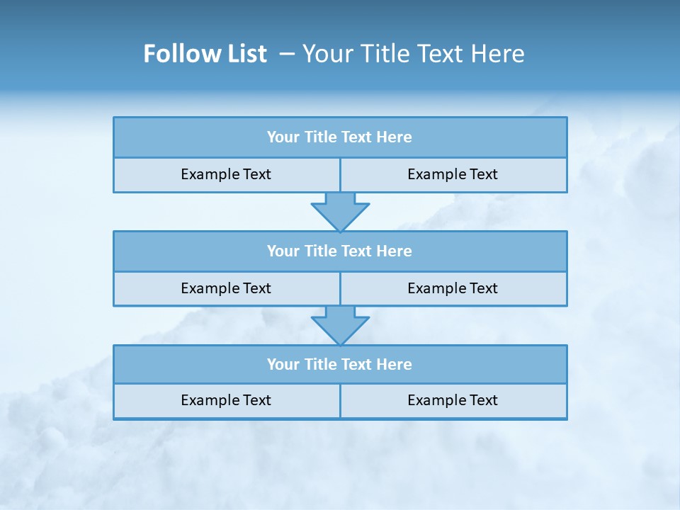 Pile Of Snow PowerPoint Template