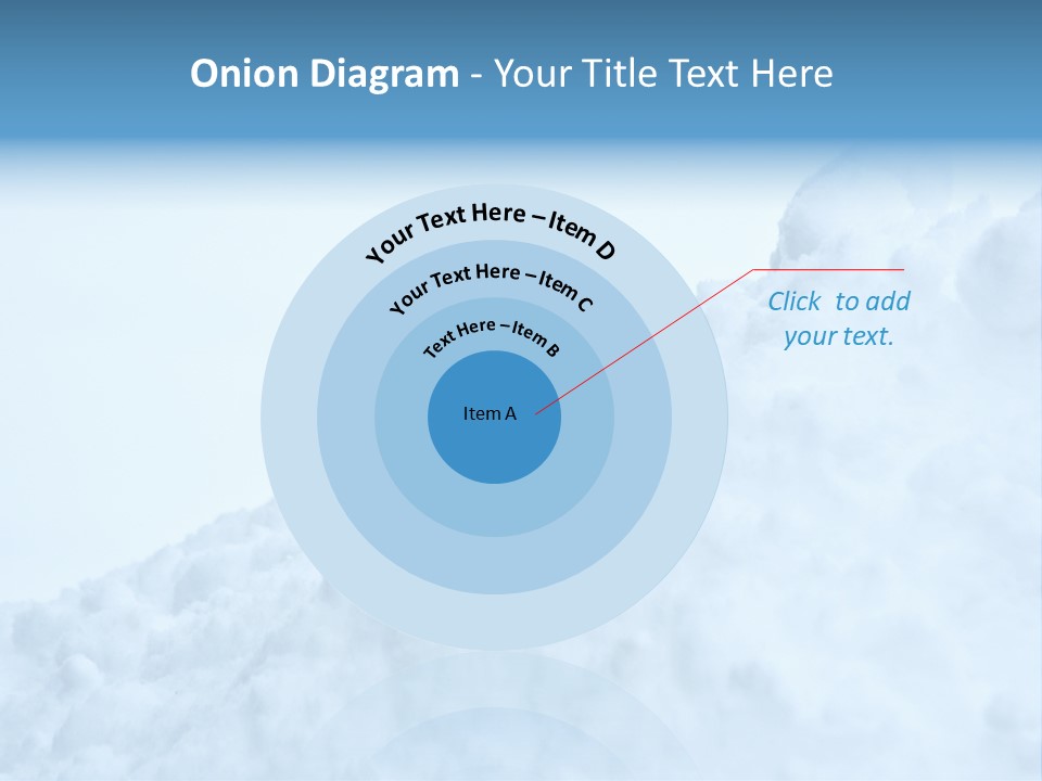 Pile Of Snow PowerPoint Template