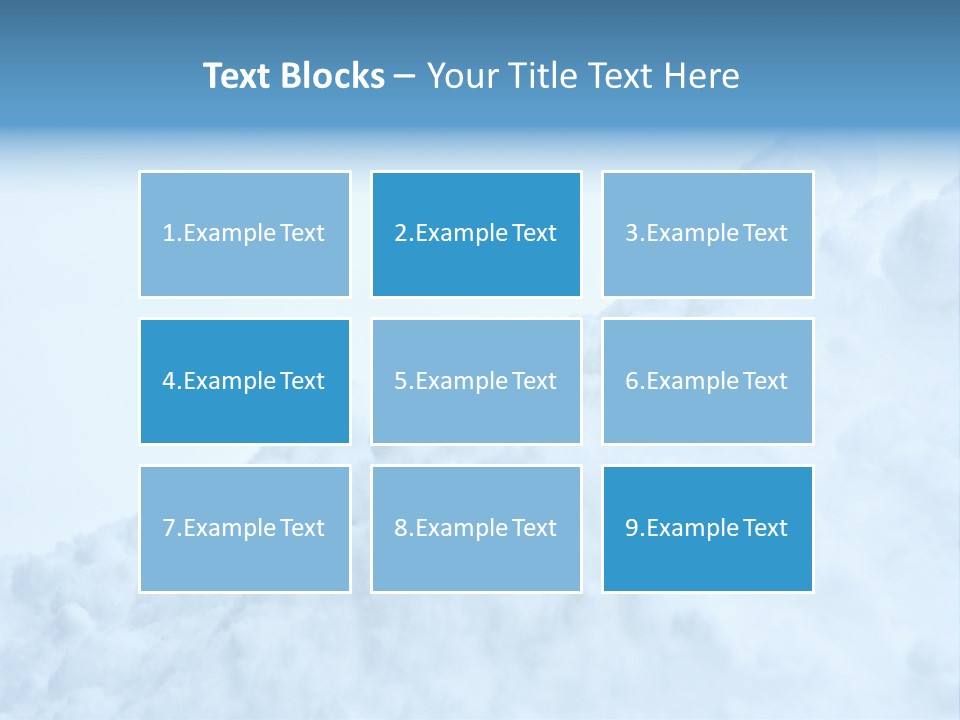 Pile Of Snow PowerPoint Template