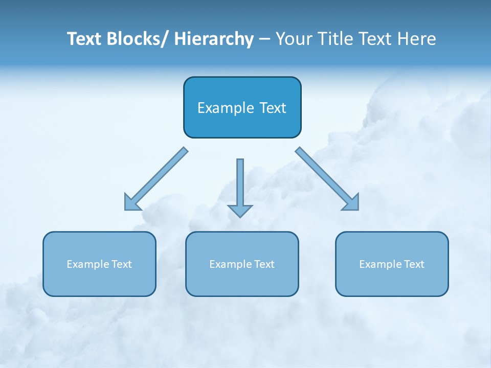 Pile Of Snow PowerPoint Template