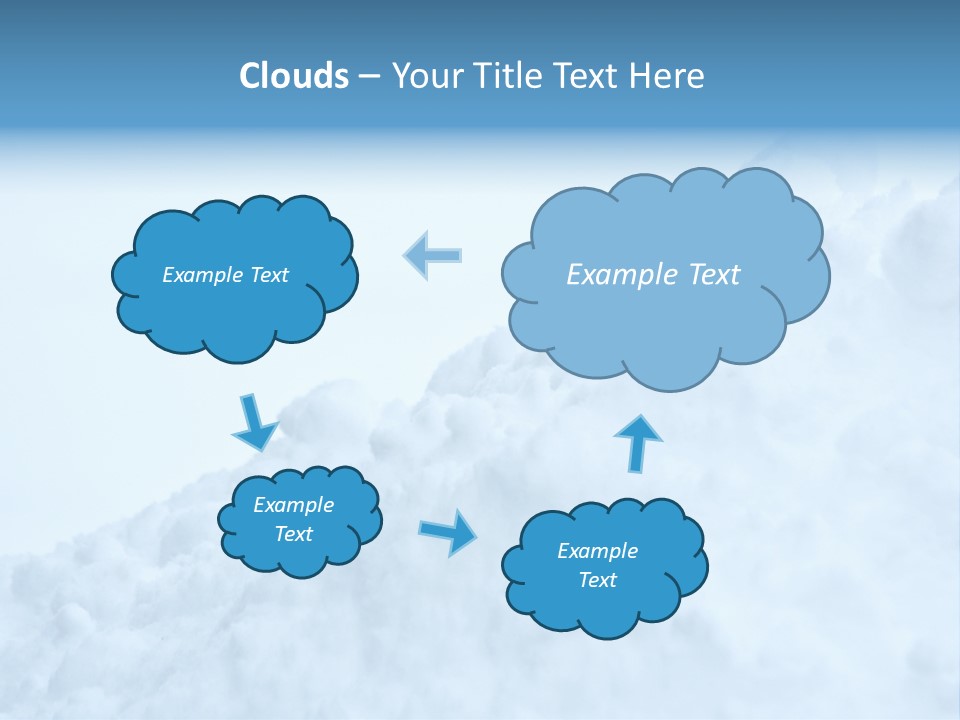 Pile Of Snow PowerPoint Template