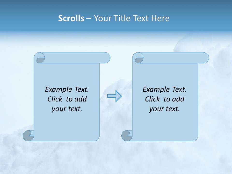 Pile Of Snow PowerPoint Template
