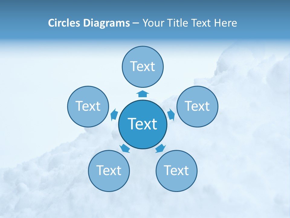 Pile Of Snow PowerPoint Template