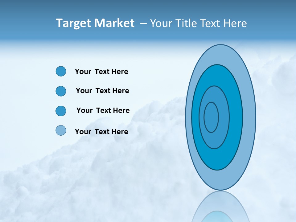 Pile Of Snow PowerPoint Template