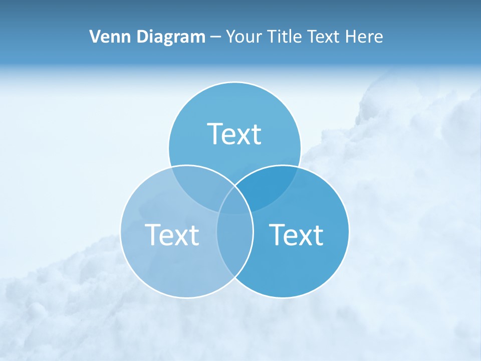 Pile Of Snow PowerPoint Template