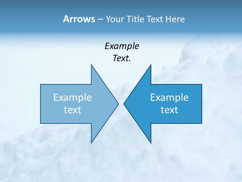 Pile Of Snow PowerPoint Template