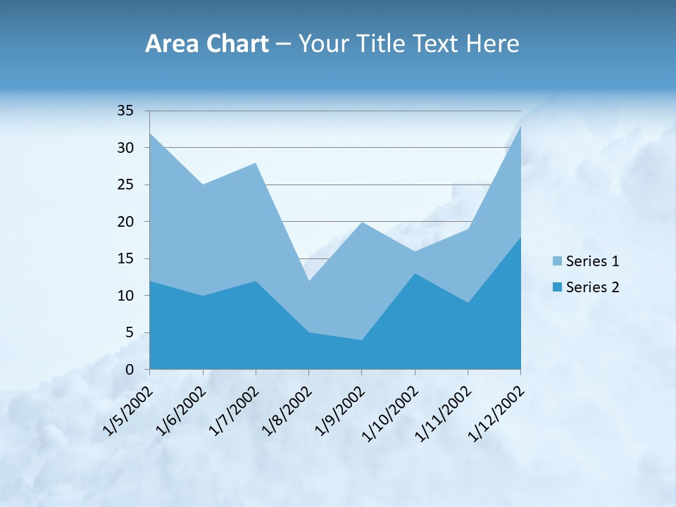 Pile Of Snow PowerPoint Template