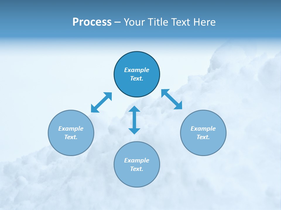 Pile Of Snow PowerPoint Template