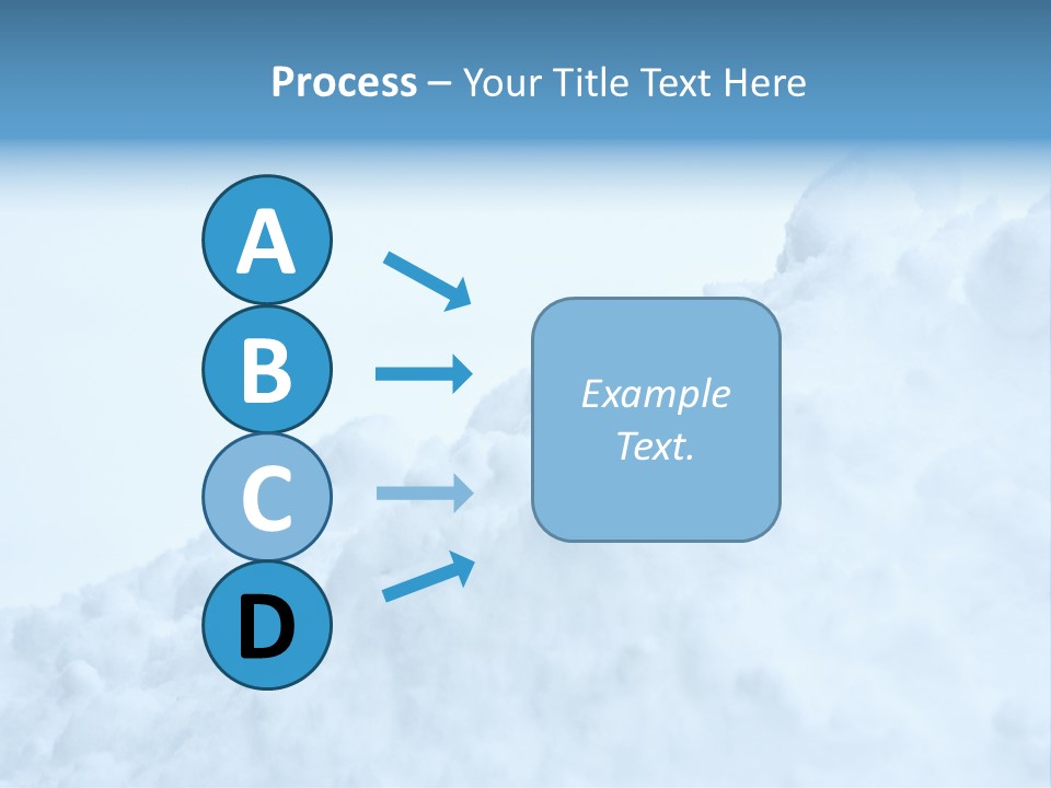 Pile Of Snow PowerPoint Template
