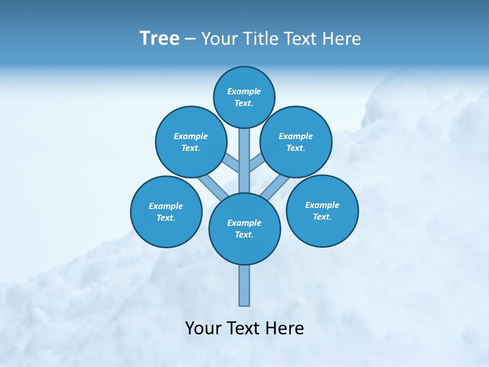 Pile Of Snow PowerPoint Template