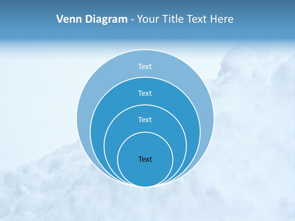 Pile Of Snow PowerPoint Template