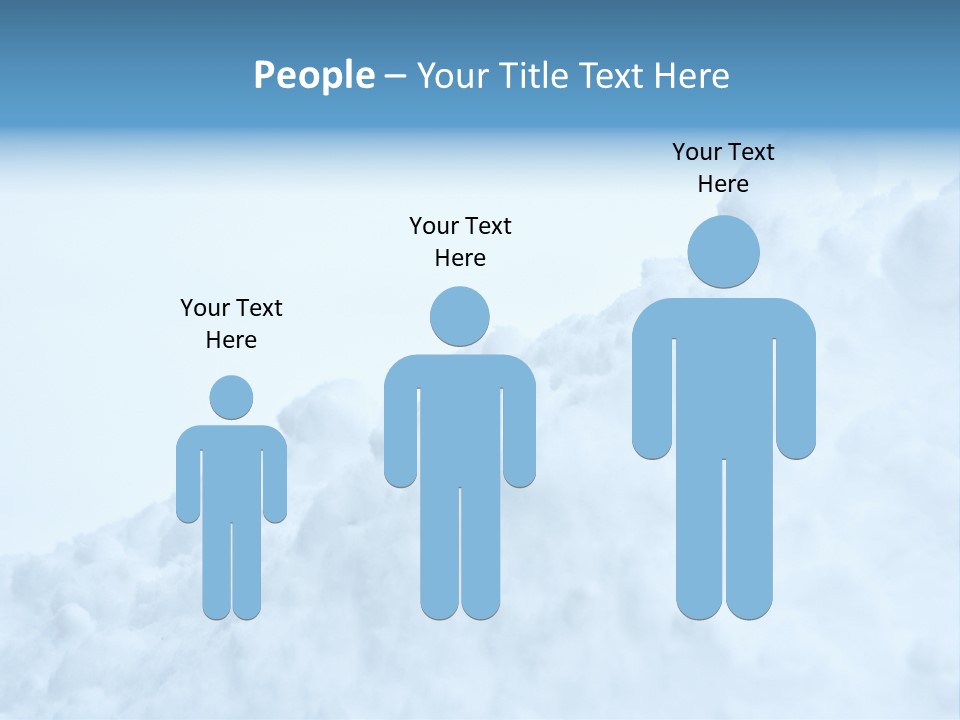 Pile Of Snow PowerPoint Template