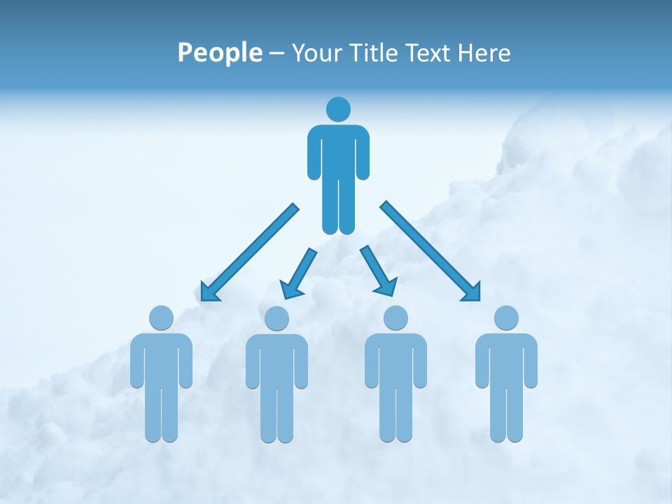 Pile Of Snow PowerPoint Template