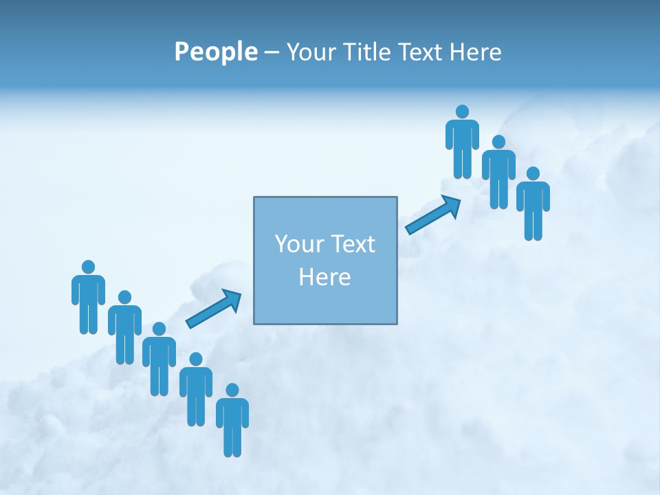 Pile Of Snow PowerPoint Template