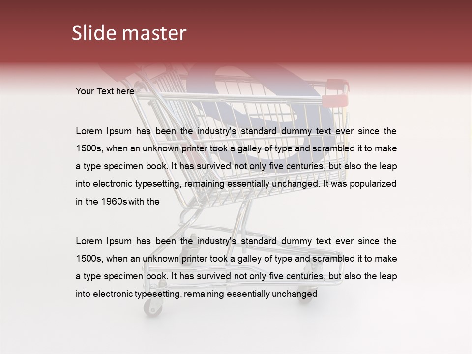 Breastfeeding. Mother Feeding Six Month Baby. PowerPoint Template