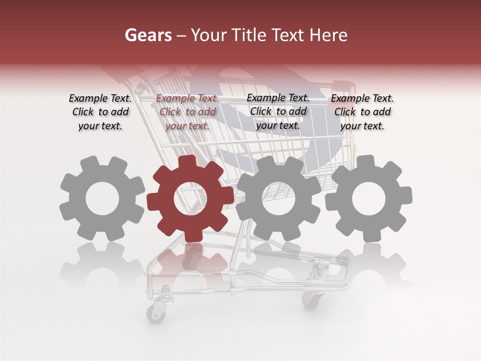 Breastfeeding. Mother Feeding Six Month Baby. PowerPoint Template