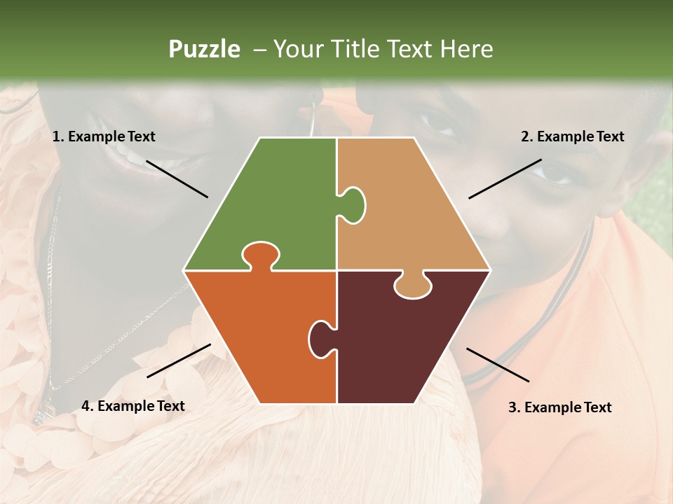 Mother And Son PowerPoint Template