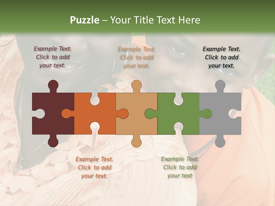 Mother And Son PowerPoint Template