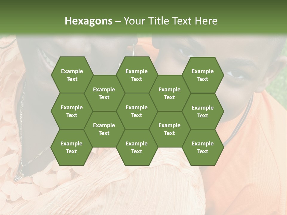 Mother And Son PowerPoint Template