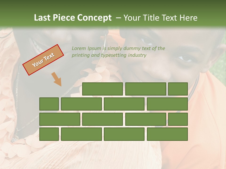 Mother And Son PowerPoint Template