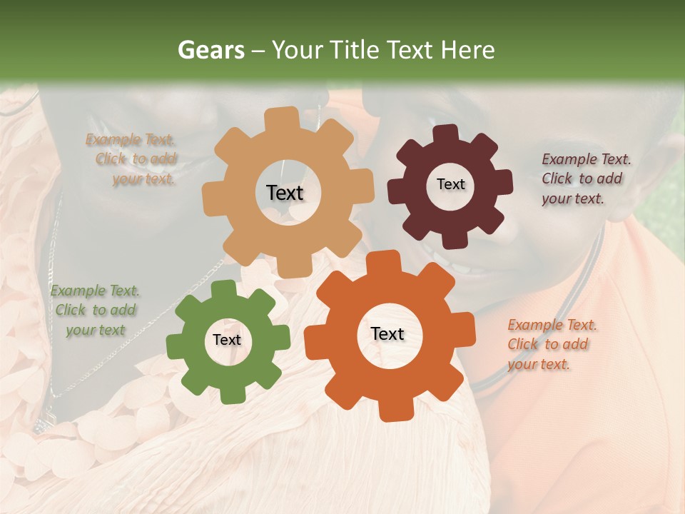 Mother And Son PowerPoint Template