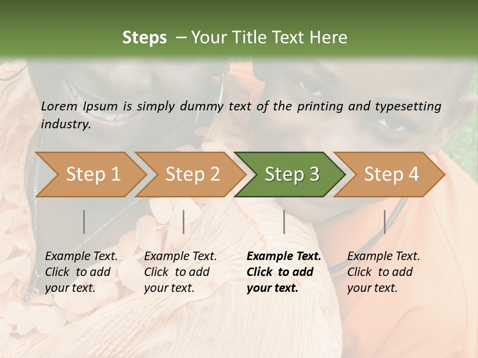 Mother And Son PowerPoint Template