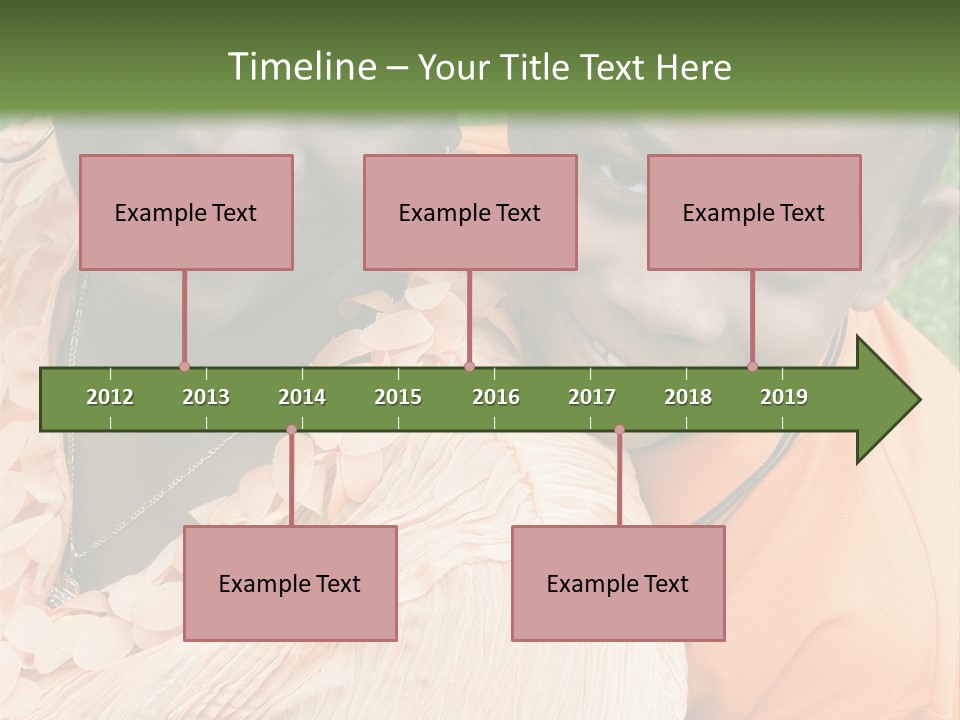 Mother And Son PowerPoint Template