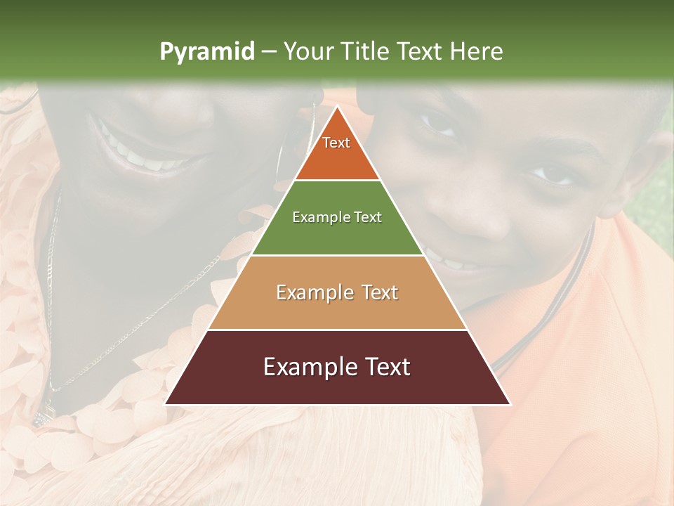 Mother And Son PowerPoint Template